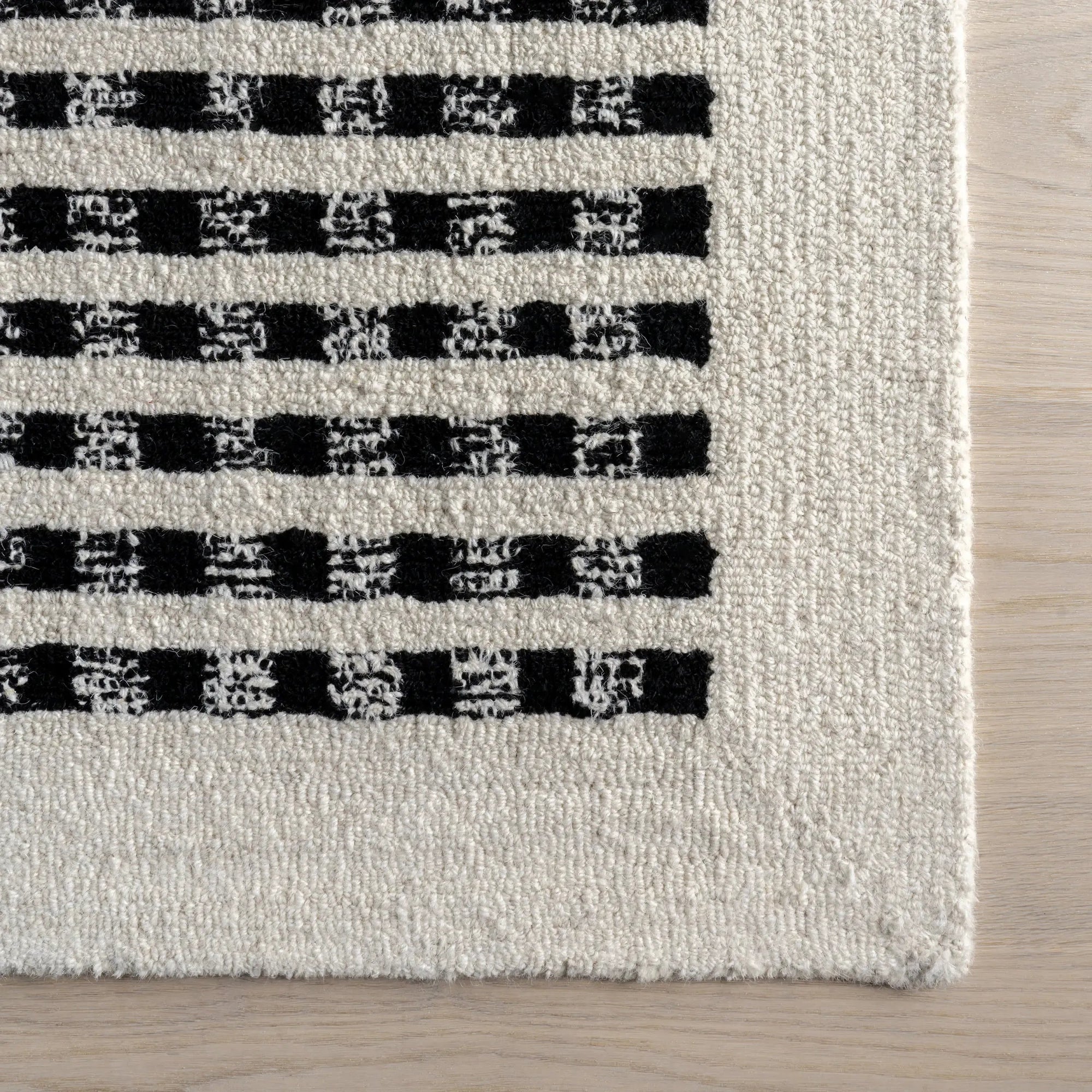 Kristie Wool Striped Rug - From Where Finds - 
