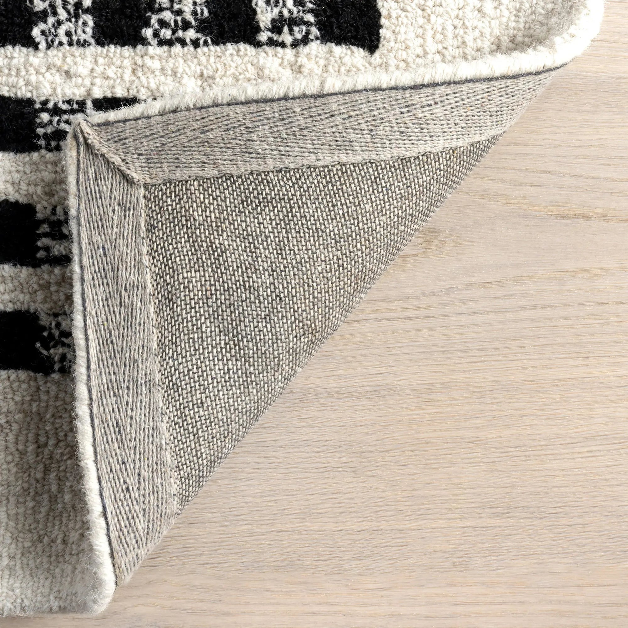 Kristie Wool Striped Rug - From Where Finds - 