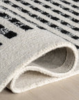 Kristie Wool Striped Rug - From Where Finds - 