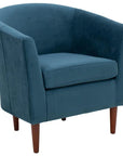 Kronos Upholstered Barrel Chair - From Where - 