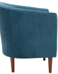 Kronos Upholstered Barrel Chair - From Where - 