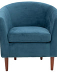 Kronos Upholstered Barrel Chair - From Where - 