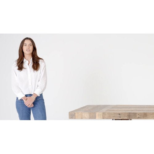Lafond Solid Wood Dining Table - From Where - 