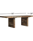 Lafond Solid Wood Dining Table - From Where - 