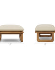 Laholm 29" Outdoor Ottoman - From Where Finds - 