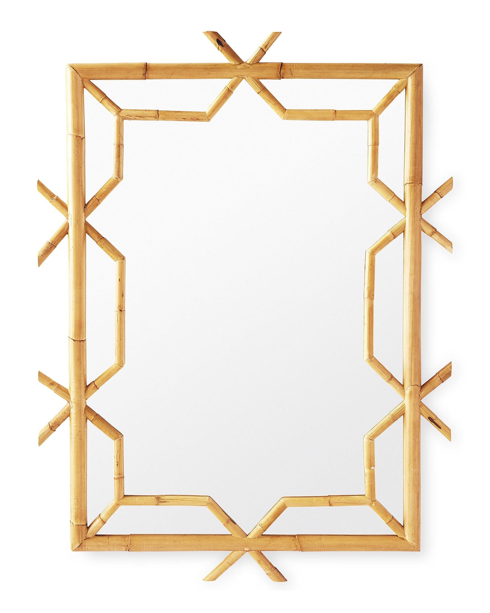 Lanai Rattan Mirror - From Where - 