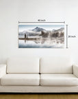 Landscape Nature Shadow Lake Art - From Where - 