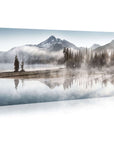 Landscape Nature Shadow Lake Art - From Where - 