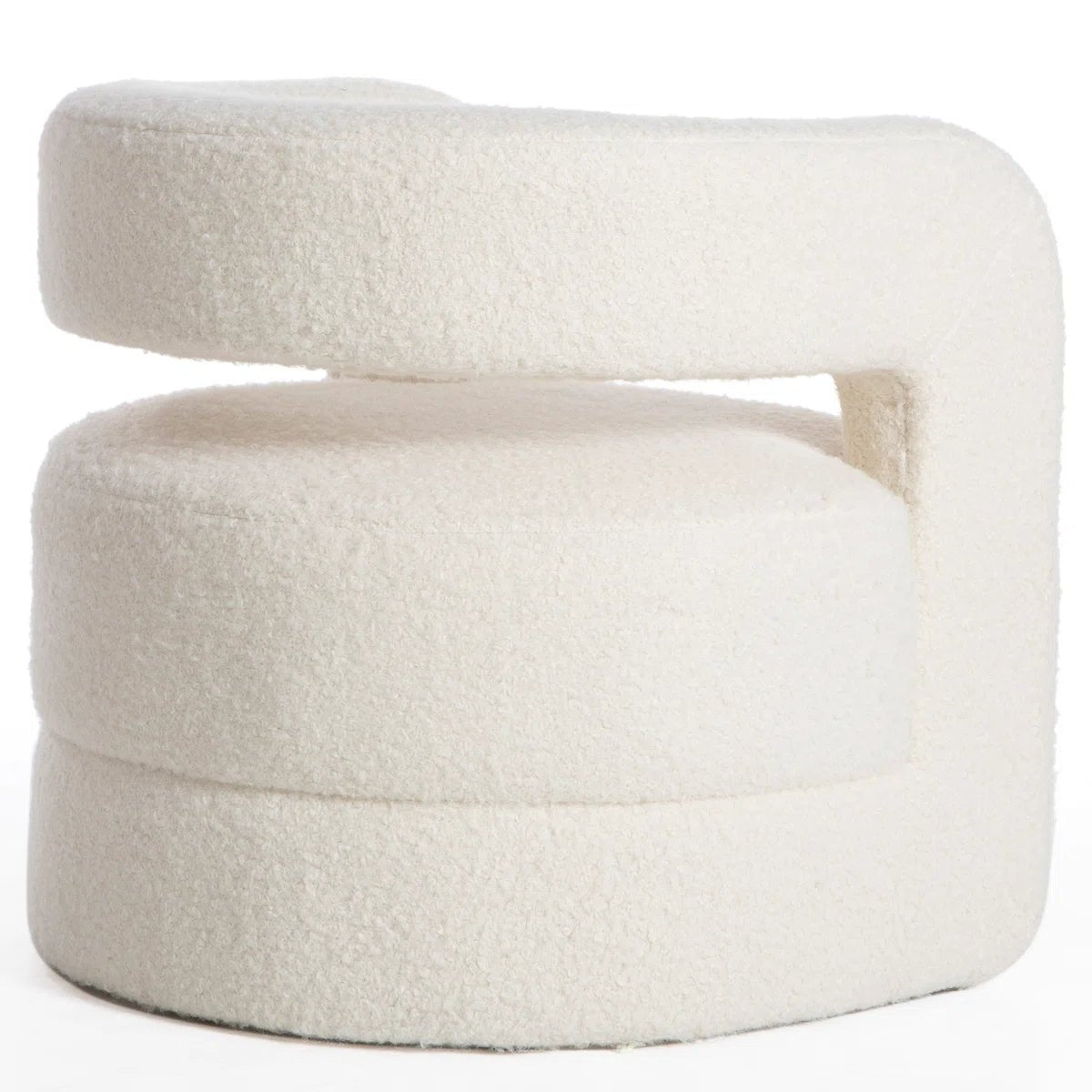 Laranya Upholstered Barrel Chair - From Where - 