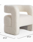 Laranya Upholstered Barrel Chair - From Where - 