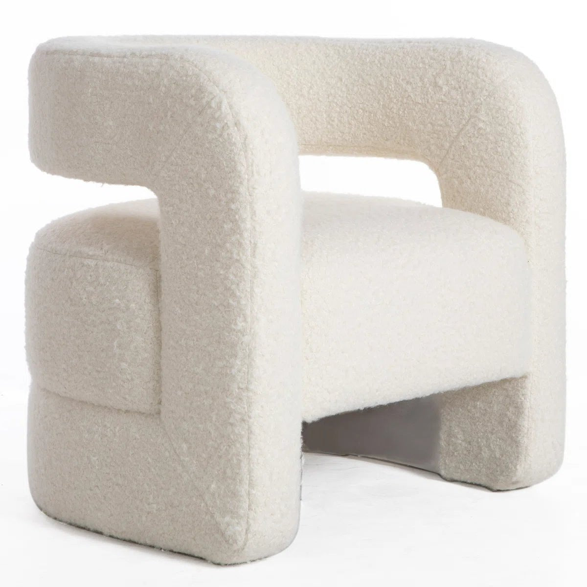 Laranya Upholstered Barrel Chair - From Where - 
