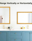 Large Antique Wall Decorative Mirror - From Where - 