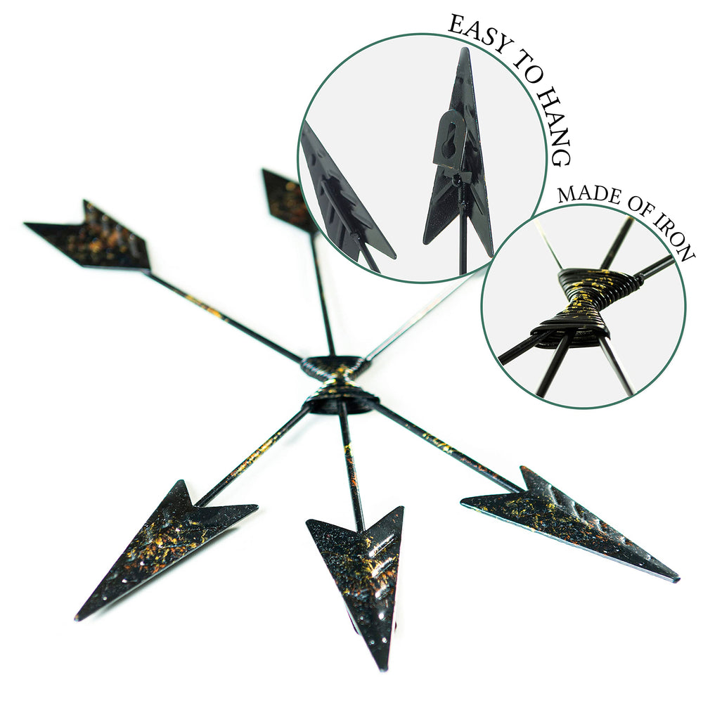 Large Metal Arrow Wall Art - From Where - 
