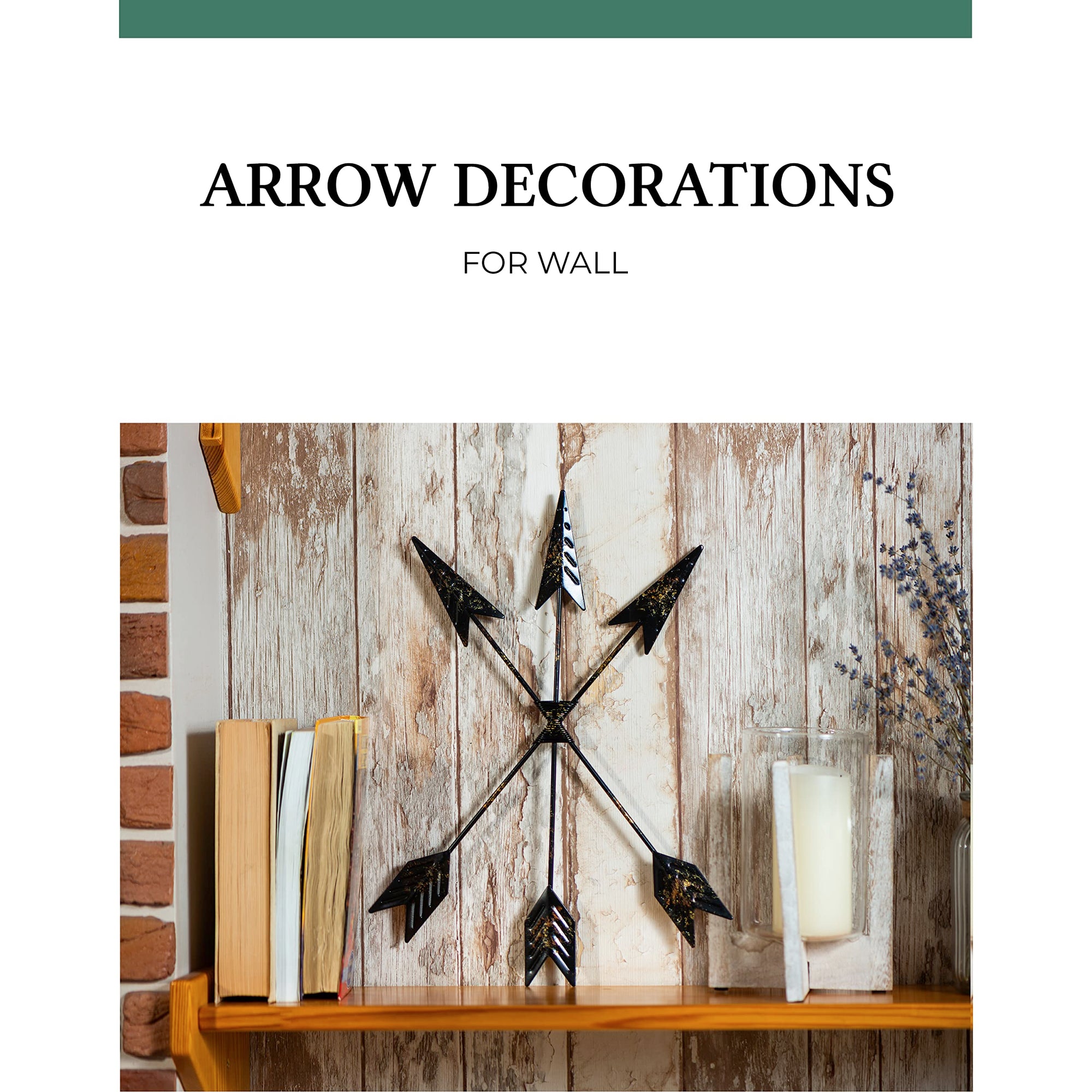 Large Metal Arrow Wall Art - From Where - 