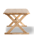 Large Wood Desk with Cross Design - From Where - 