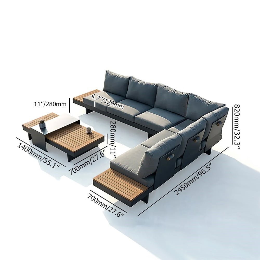 Latitude Run 4 - Piece Sectional Seating - From Where - 