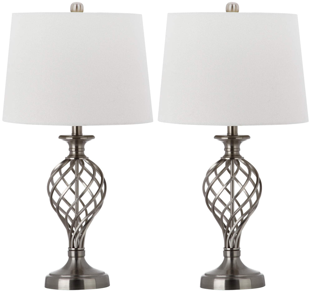 Lattice Farmhouse Table Lamp (Set of 2) - From Where - 
