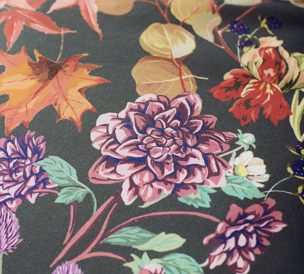 Laurel Reversible Percale Duvet Cover - From Where - 