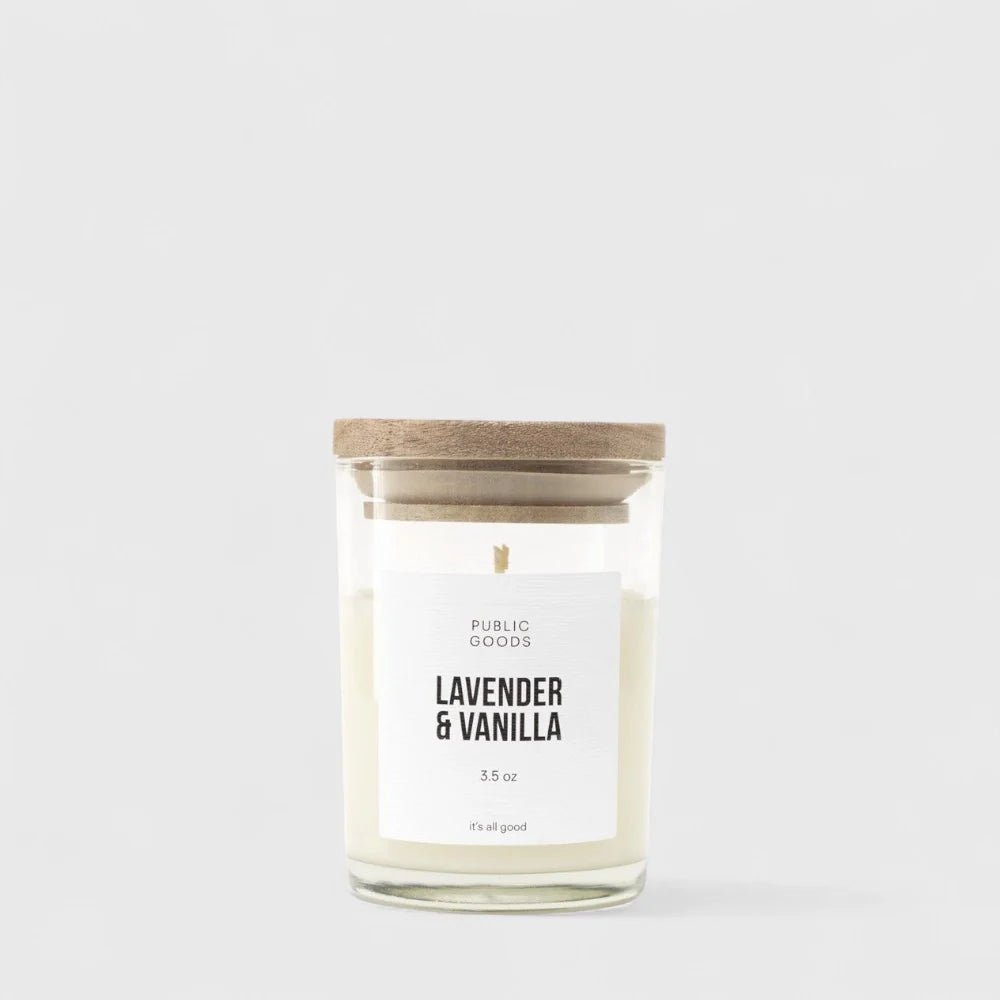 Lavender &amp; Vanilla Soy Candle - From Where Finds -