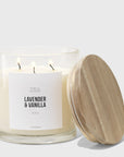 Lavender & Vanilla Soy Candle - From Where Finds -
