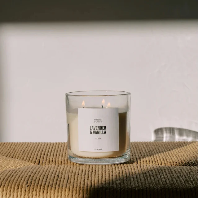 Lavender & Vanilla Soy Candle