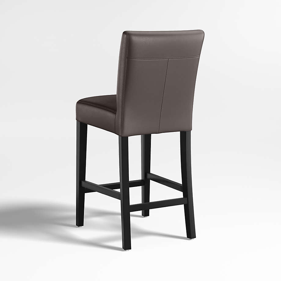 Leather Counter Stool - From Where - 