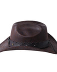 Leather Western Hat Cowboy Hat - From Where - 
