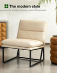 Leatherette Leisure Accent Chairs (Set of 2) - From Where - 