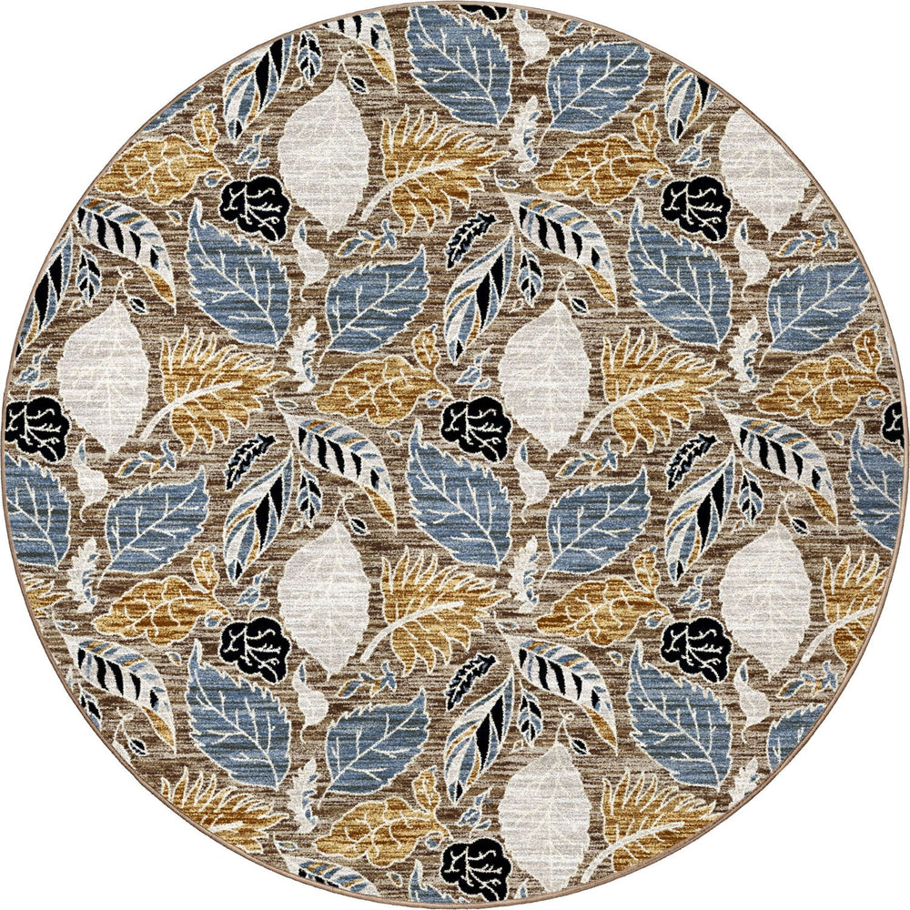 Leaves – Suede Rug - From Where Finds - 