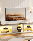 LED TV Stand with Storage Cabinet - From Where - 