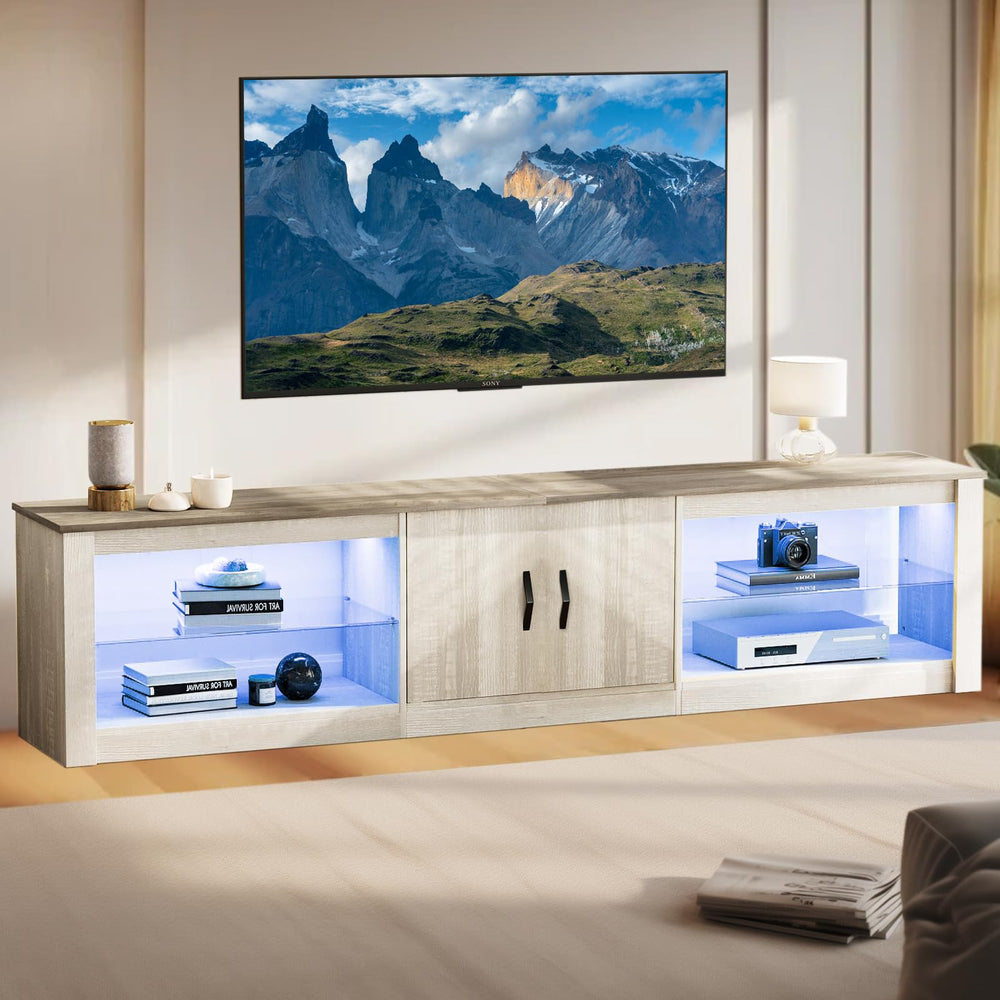 LED TV Stand with Storage Cabinet - From Where - 