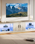 LED TV Stand with Storage Cabinet - From Where - 