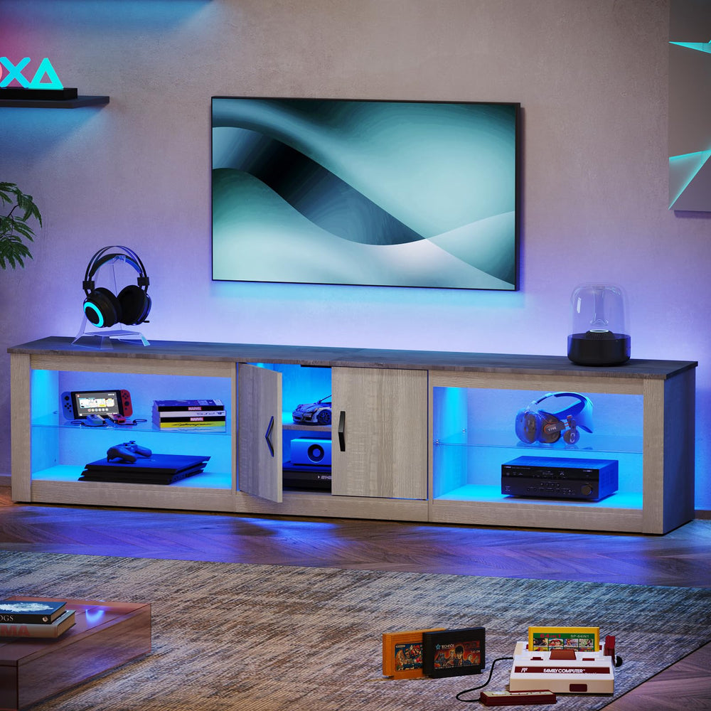 LED TV Stand with Storage Cabinet - From Where - 