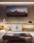 LED TV Stand with Storage Cabinet - From Where - 