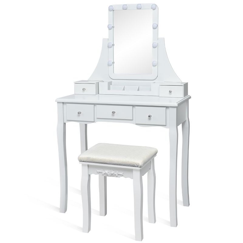 LED Vanity Table Makeup Dresser - From Where - 