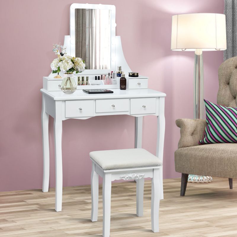 LED Vanity Table Makeup Dresser - From Where - 