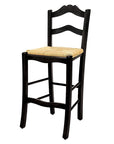 Lemans Stools Worn Black - From Where - 