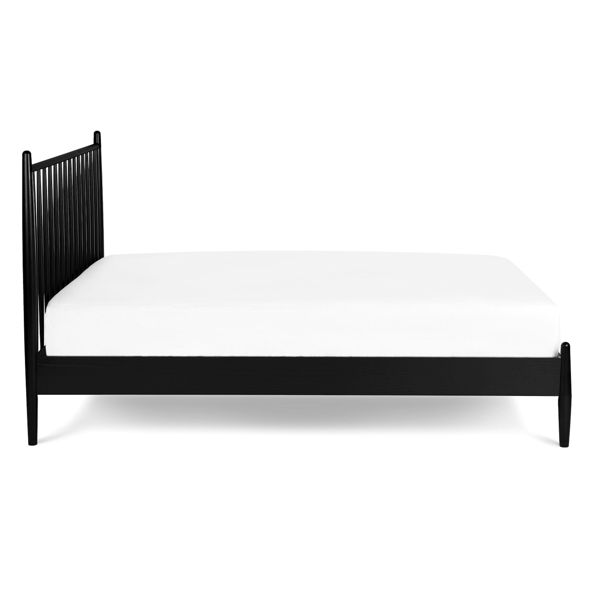 Lenia King Bed Black Ash - From Where - 