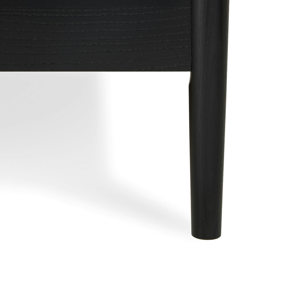 Lenia King Bed Black Ash - From Where - 