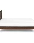 Lenia King Panel Bed Walnut - From Where - 