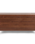 Lenia King Panel Bed Walnut - From Where - 