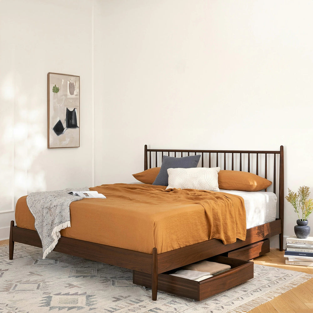 Lenia Spindle Bed - From Where Finds - 