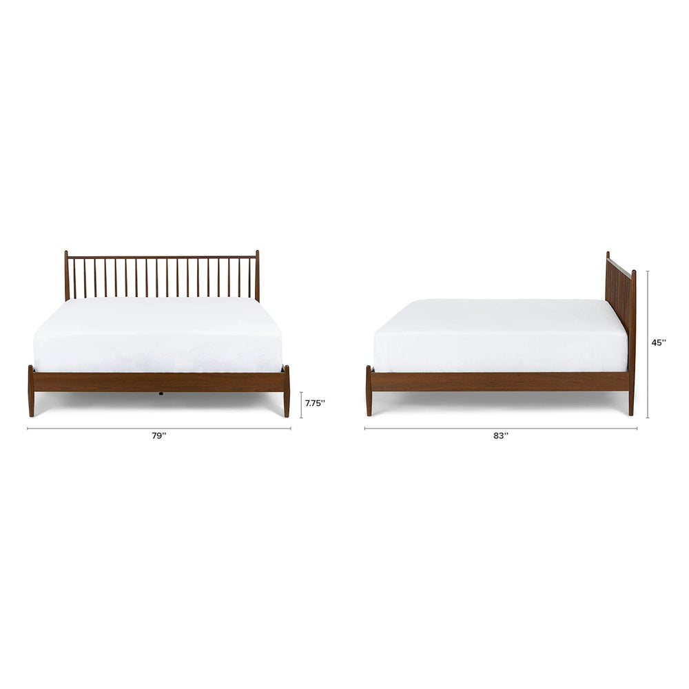 Lenia Spindle Bed - From Where Finds - 