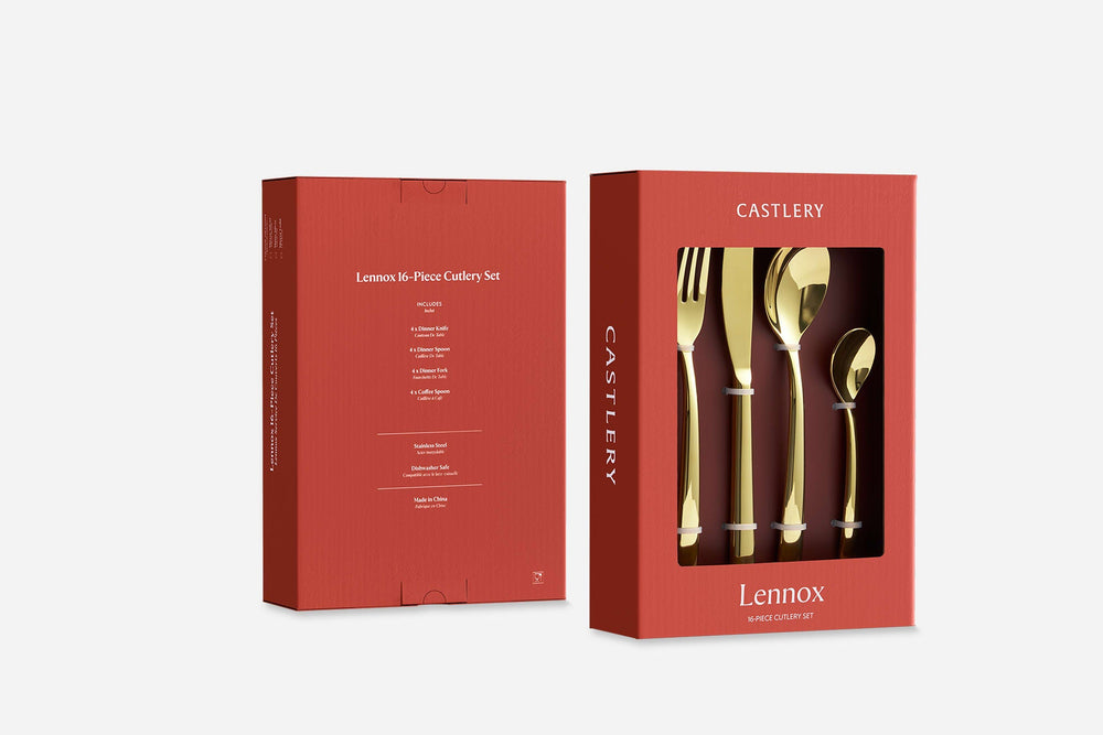 Lennox 16 - Piece Cutlery Set - From Where Finds -