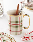 Lenox Holiday Plaid 4 - Piece Christmas Mug Set - From Where Finds - 