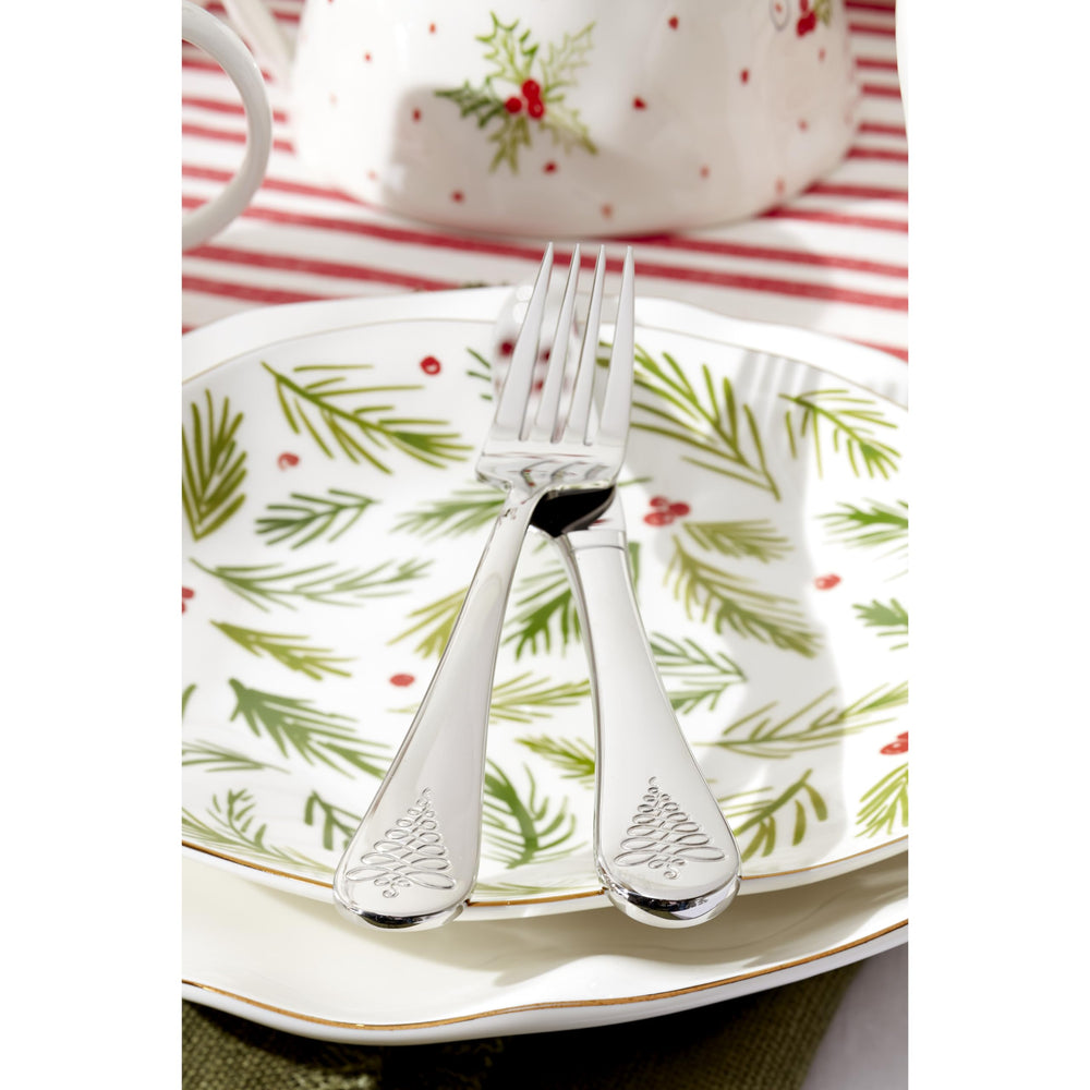 Lenox Noella 65 - Piece Flatware Silverware Set - From Where Finds - 