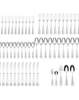Lenox Noella 65 - Piece Flatware Silverware Set - From Where Finds - 