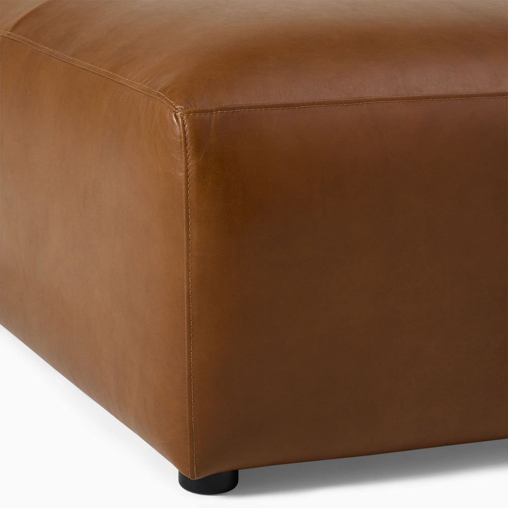 Leo Motion Leather Ottoman
