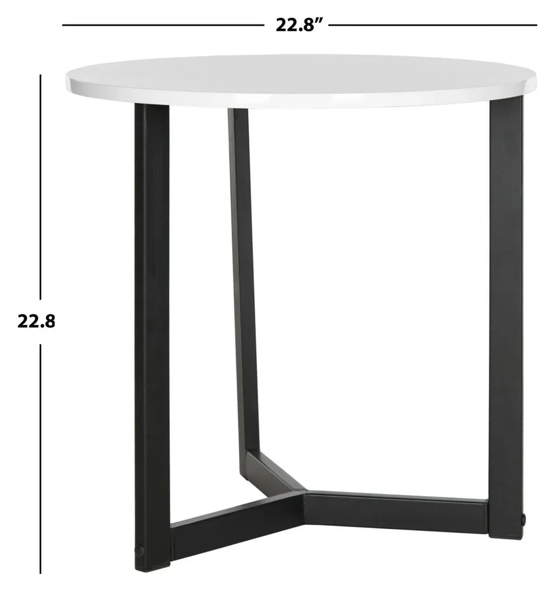 Leonard Mid Century Modern End Table - From Where Finds - 