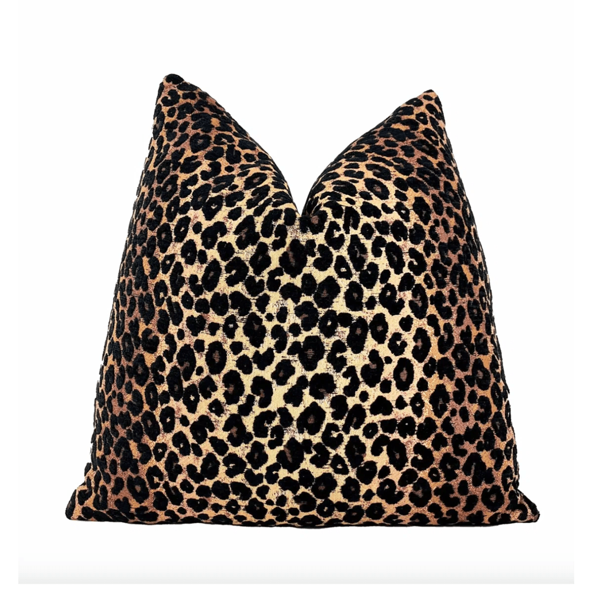 Leopard Velvet Throw Pillow Cover - From Where - 